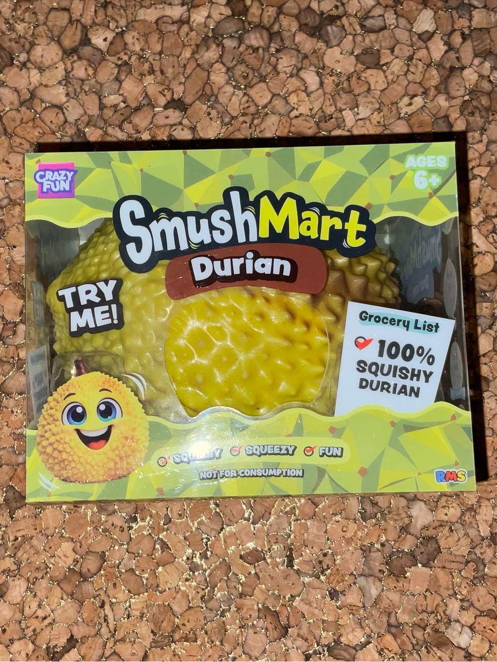 Crazy fun Smushmart Jumbo  Durian Squishy